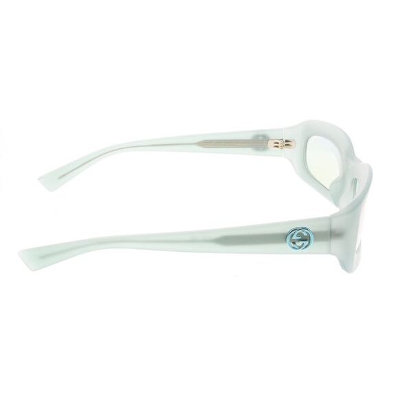 Gucci GG1786S-005  Mint Green Rectangle Sunglasses with Ocean-Tinted Lenses - Picture 4 of 5